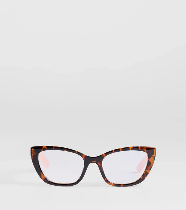 Feeling Preppy Cat-Eye Blue Light Glasses