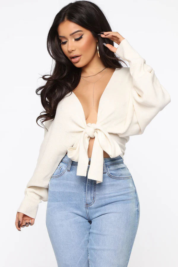 Love Craze Cropped Sweater