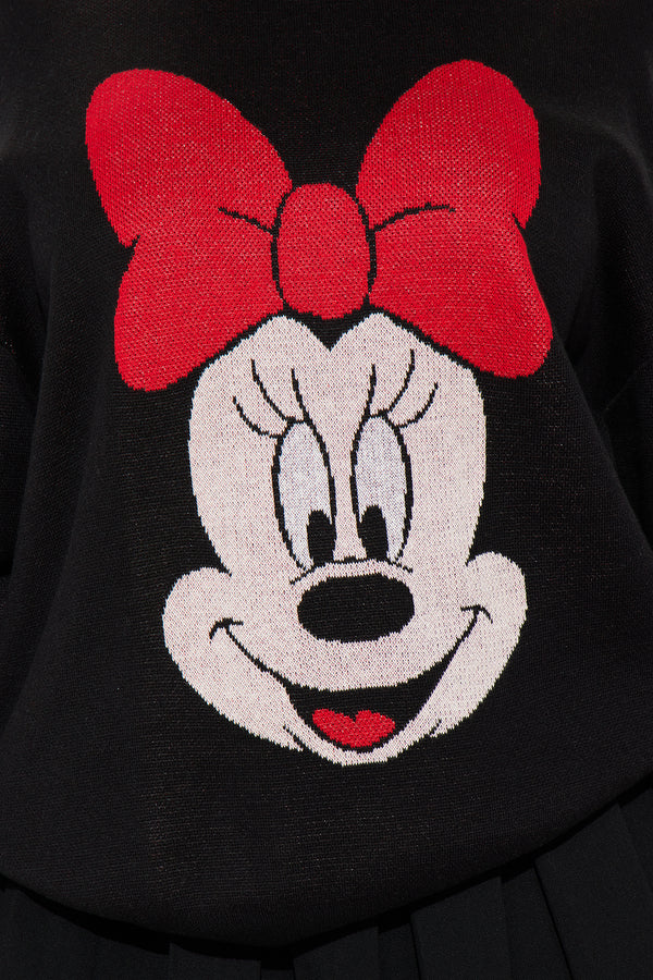 Mickey Mouse Cardigan - Cream/Combo