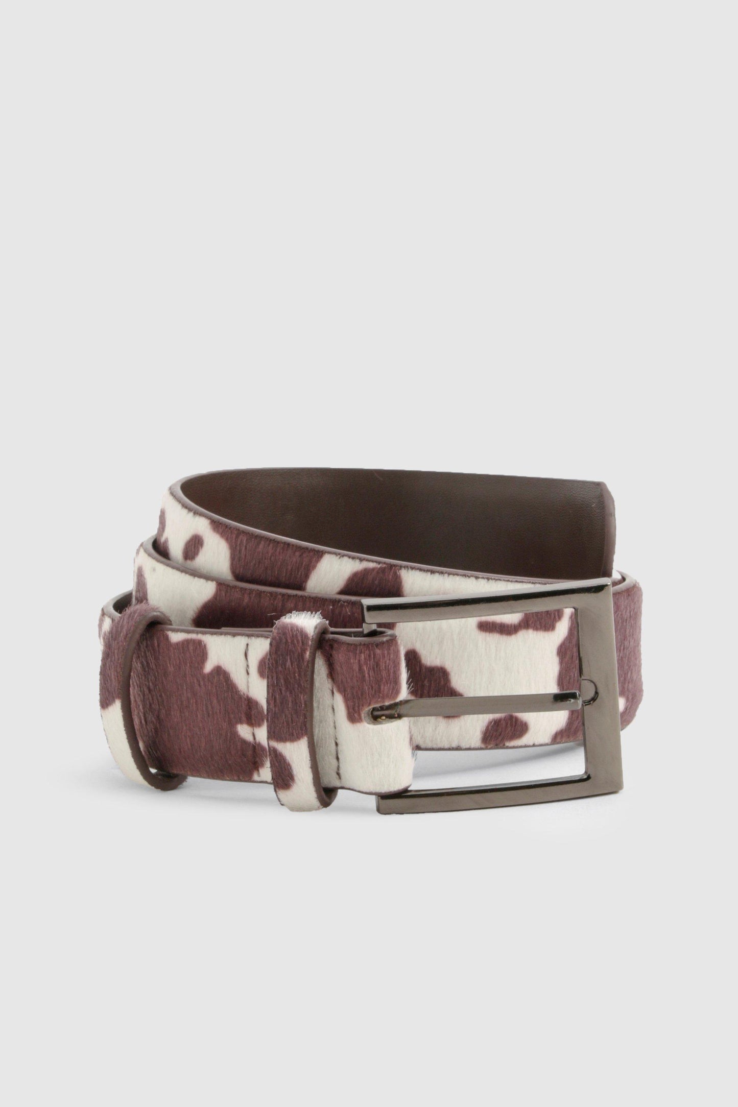 Cow Print Belt