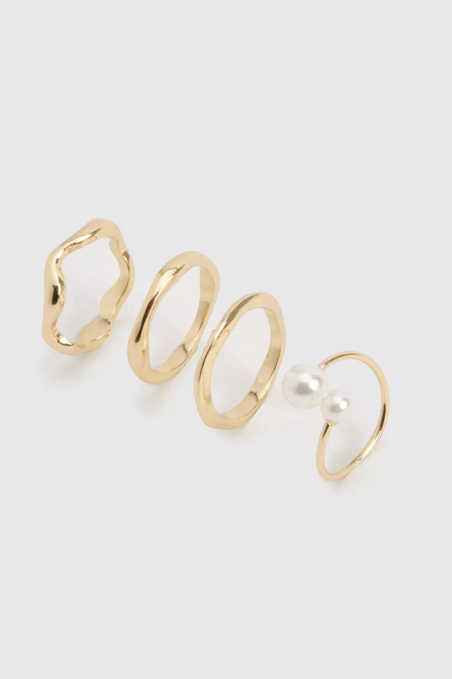 Pearl Detail Ring Multipack