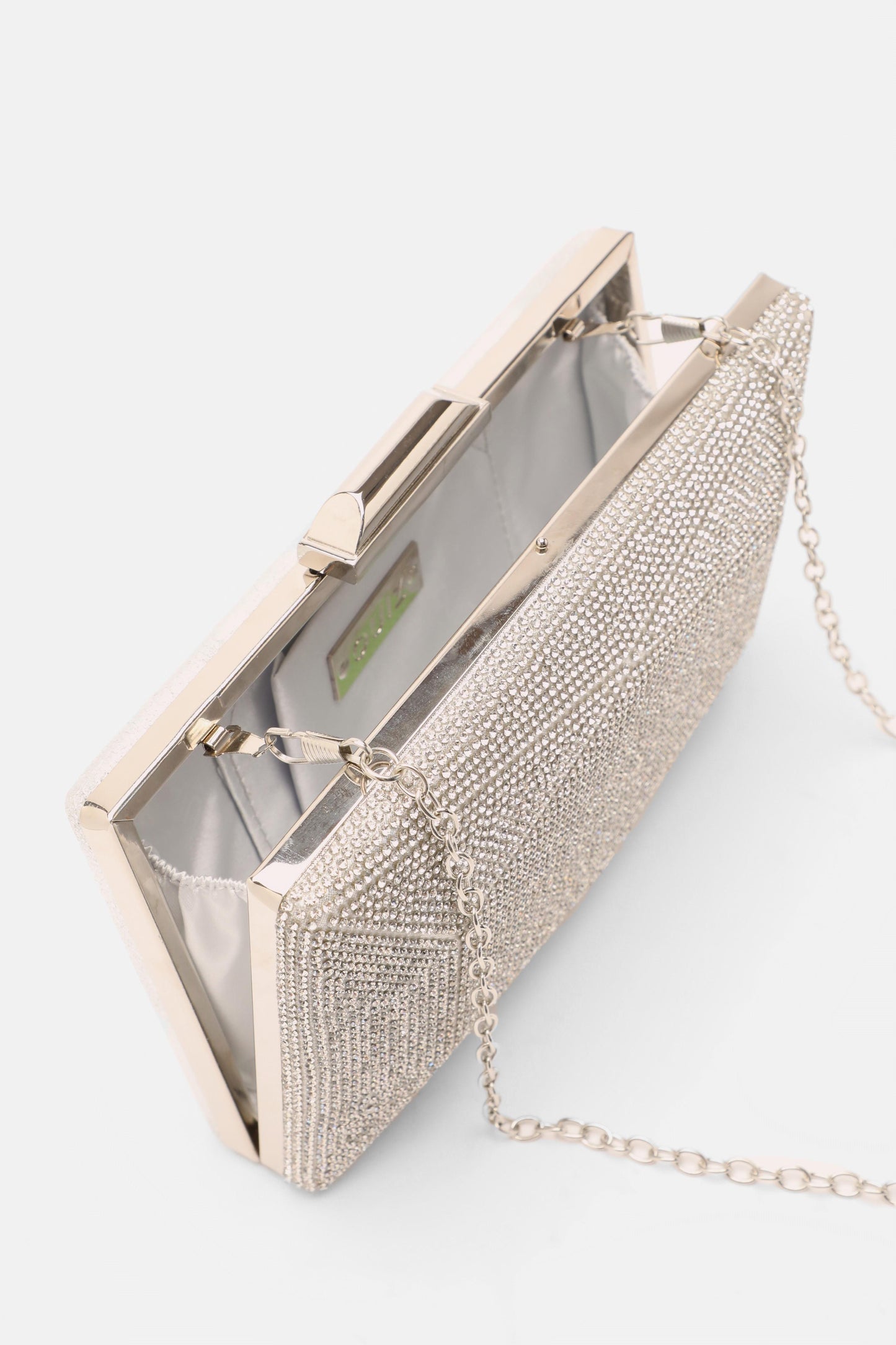 Diamante Geometric Box Bag