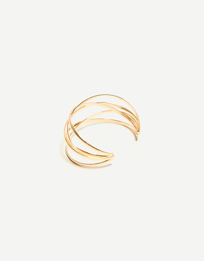 Irregular cuff bracelet