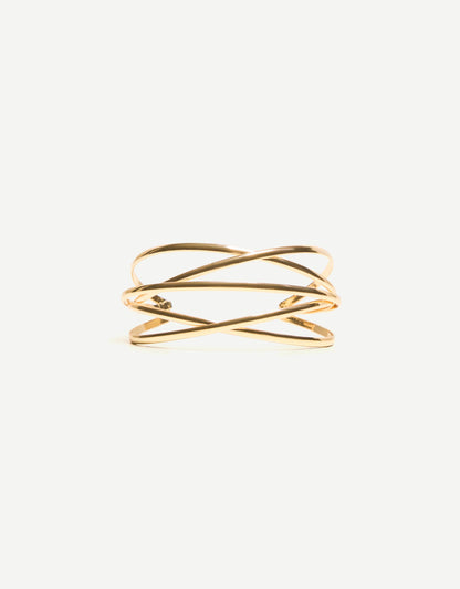 Irregular cuff bracelet