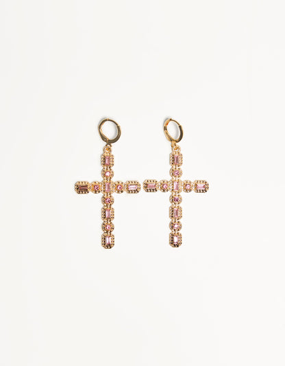 Cross earrings