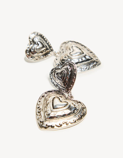 Heart earrings