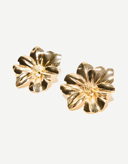 Flower earrings