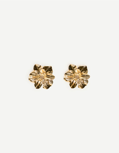 Flower earrings
