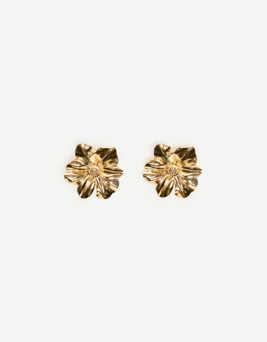 Flower earrings