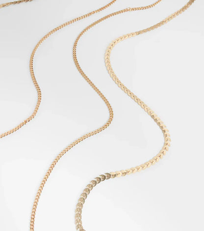 Chic Trend Chain Hair Pin Set