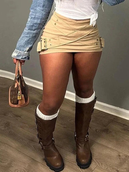 CROSS CHIC MINI SKIRT