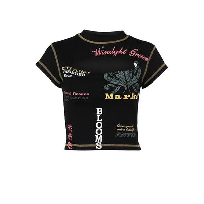 CUT OUT GRAPHIC TOP
