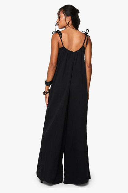 Cheesecloth Swing Jumpsuit
