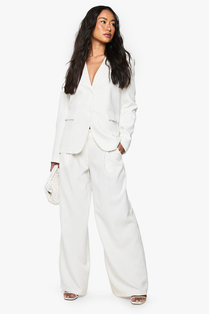 Fluid Suit Tailored Wide Leg Trouser